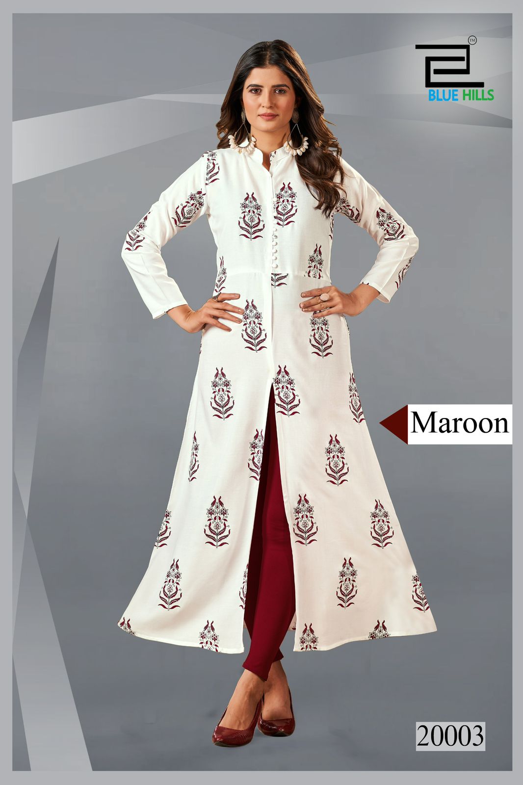 Calendar Vol 20 By Blue Hills Rayon Printed Designer Kurtis Wholesale Shop In Surat
